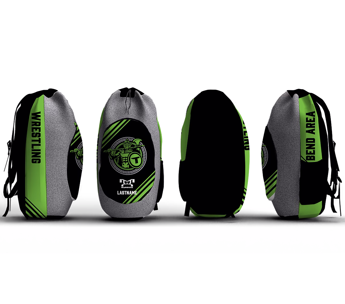 Bend Area Titans Wrestling Sublimated Custom Gear Bag