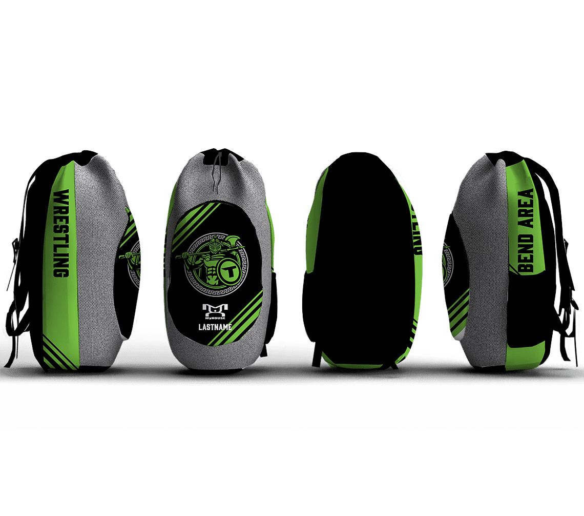 Bend Area Titans Wrestling Sublimated Custom Gear Bag