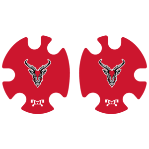 Avonworth Wrestling Club Red Head Gear Decal