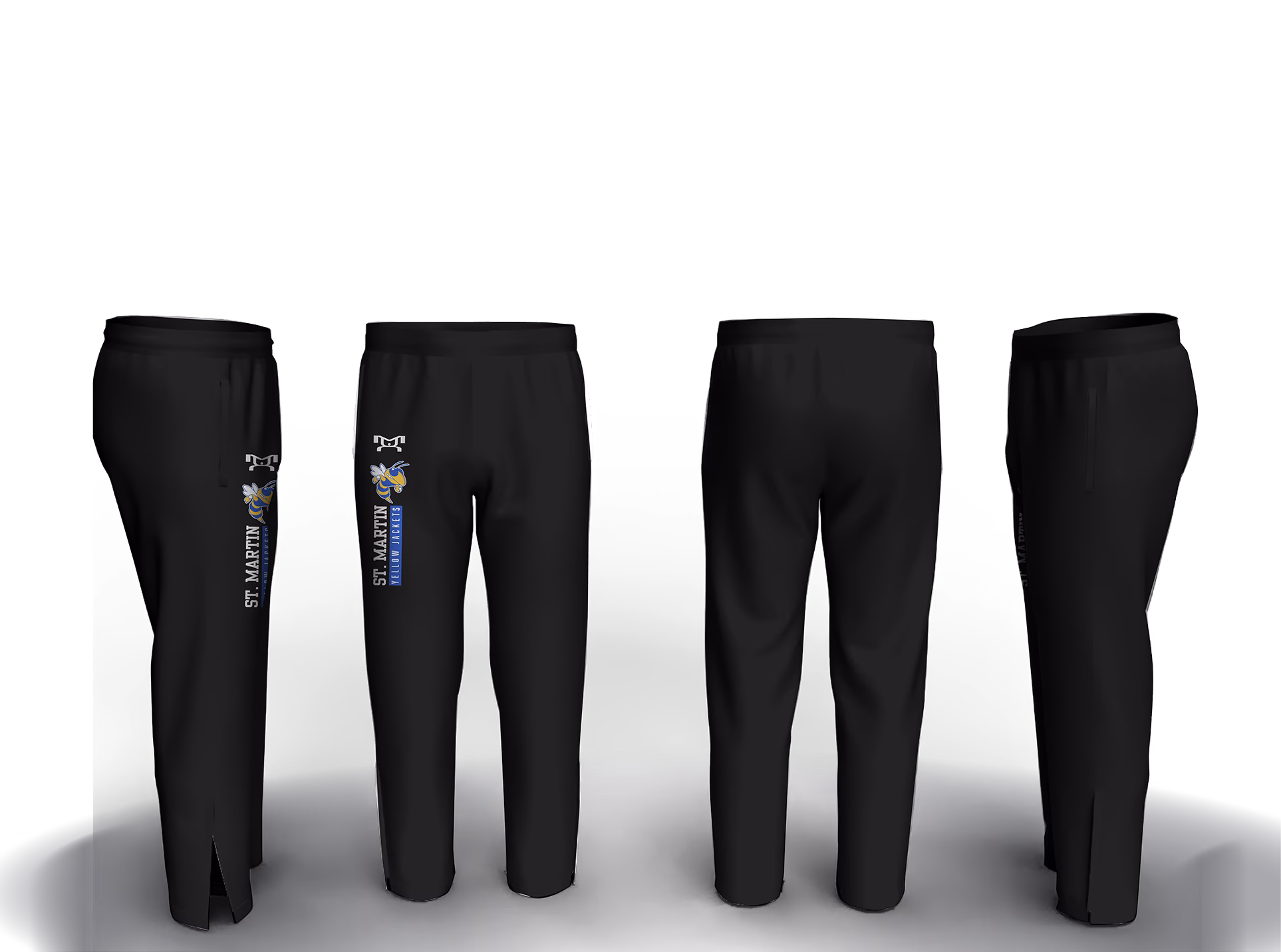 St Martin Wrestling Intrepid Tapered Pant (Zipper Bottom)