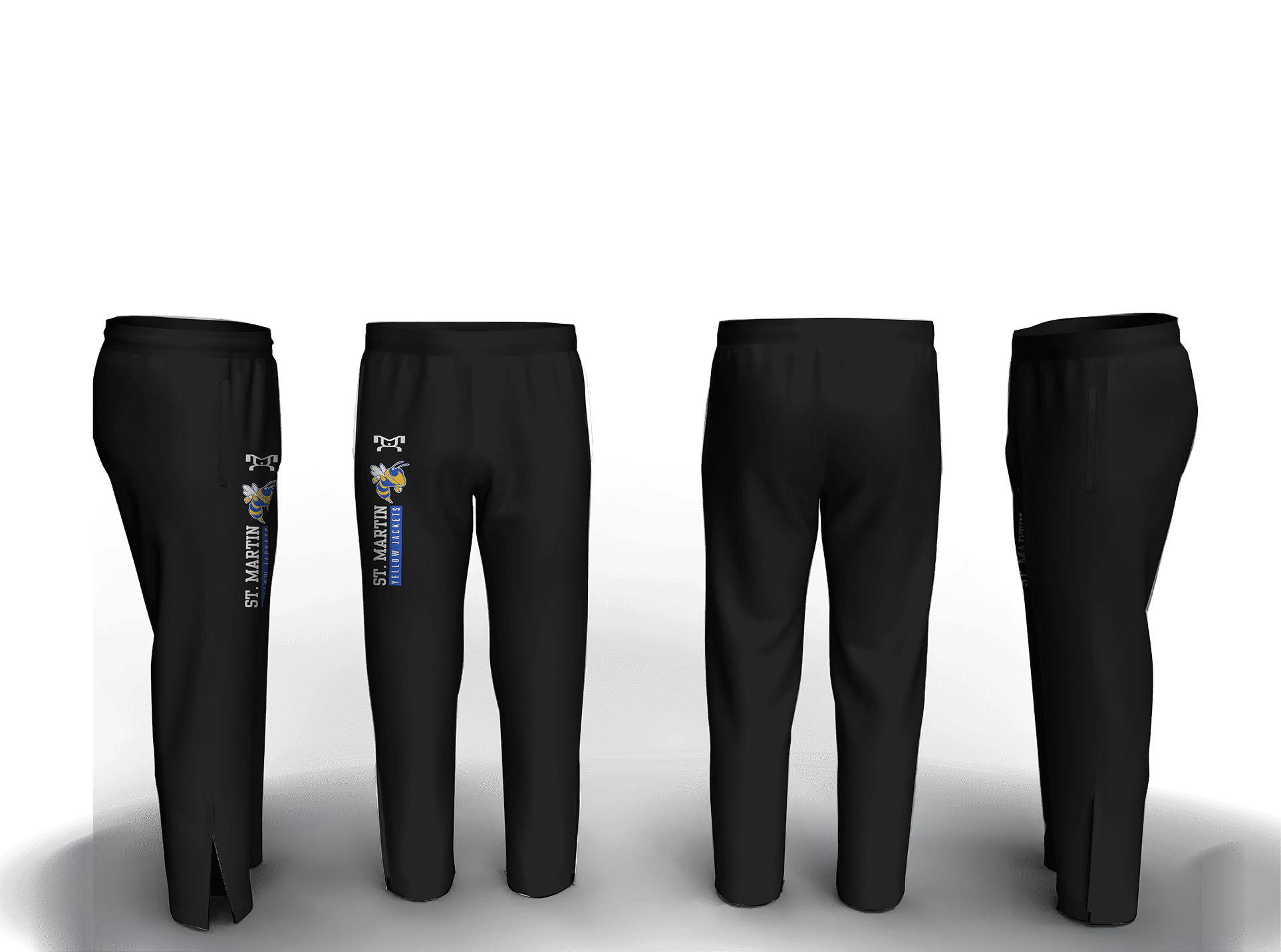 St Martin Wrestling Intrepid Tapered Pant (Zipper Bottom)