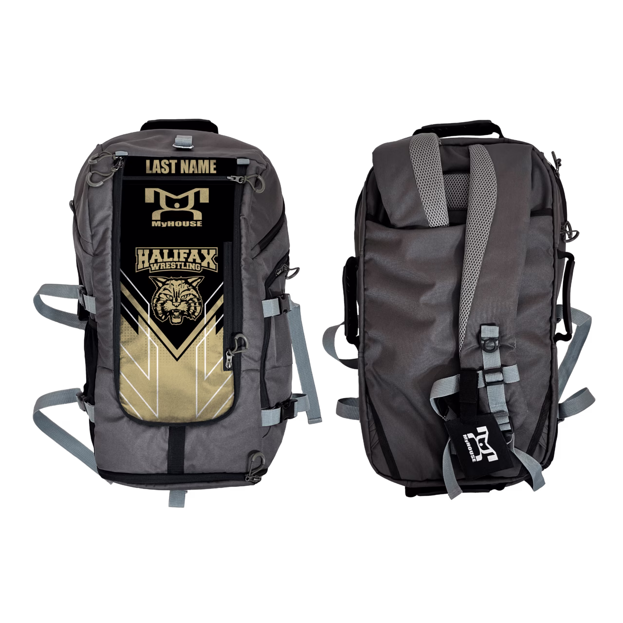 Halifax Wrestling Club Hybrid Gear Bag (THIS WILL SHIP IN 6-8 WEEKS)