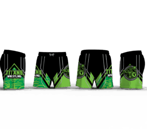 Bend Area Titans Wrestling Men's 6" Fight Short