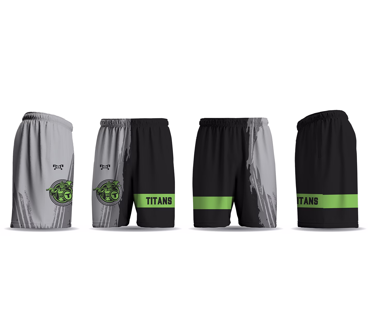 Bend Area Titans Wrestling Evolve Mesh Short