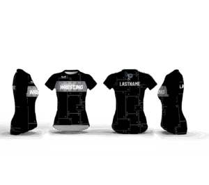 Palmerton GIRLS Wrestling Women's Compression Short Sleeve Shirt