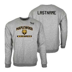Maplewood Junior Wrestling MyHOUSE Heat Press Challenger Crewneck