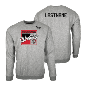 Sissonville JR Wrestling MyHOUSE Heat Press Challenger Crewneck