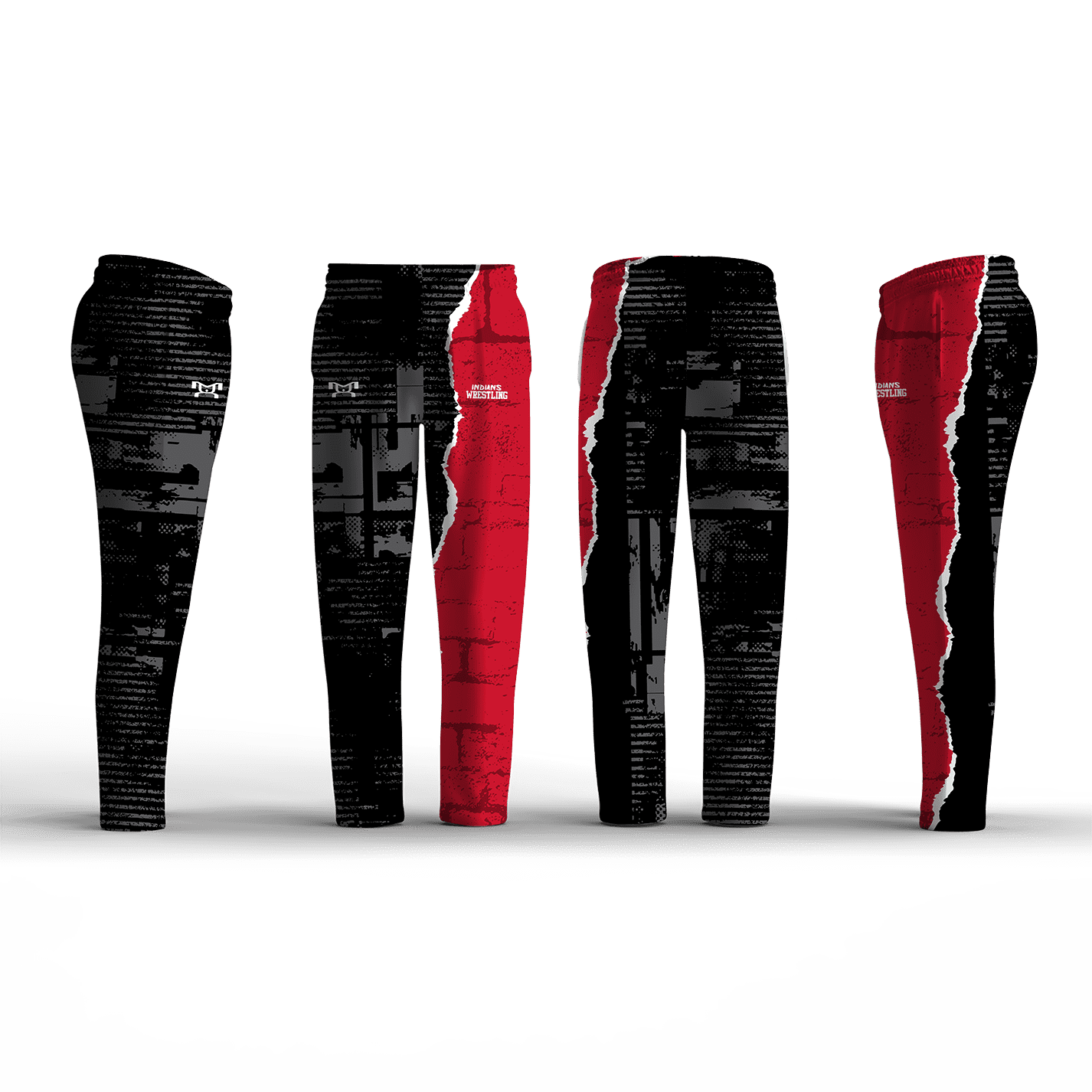 Sissonville JR Wrestling Elite Sublimated Tapered Pants