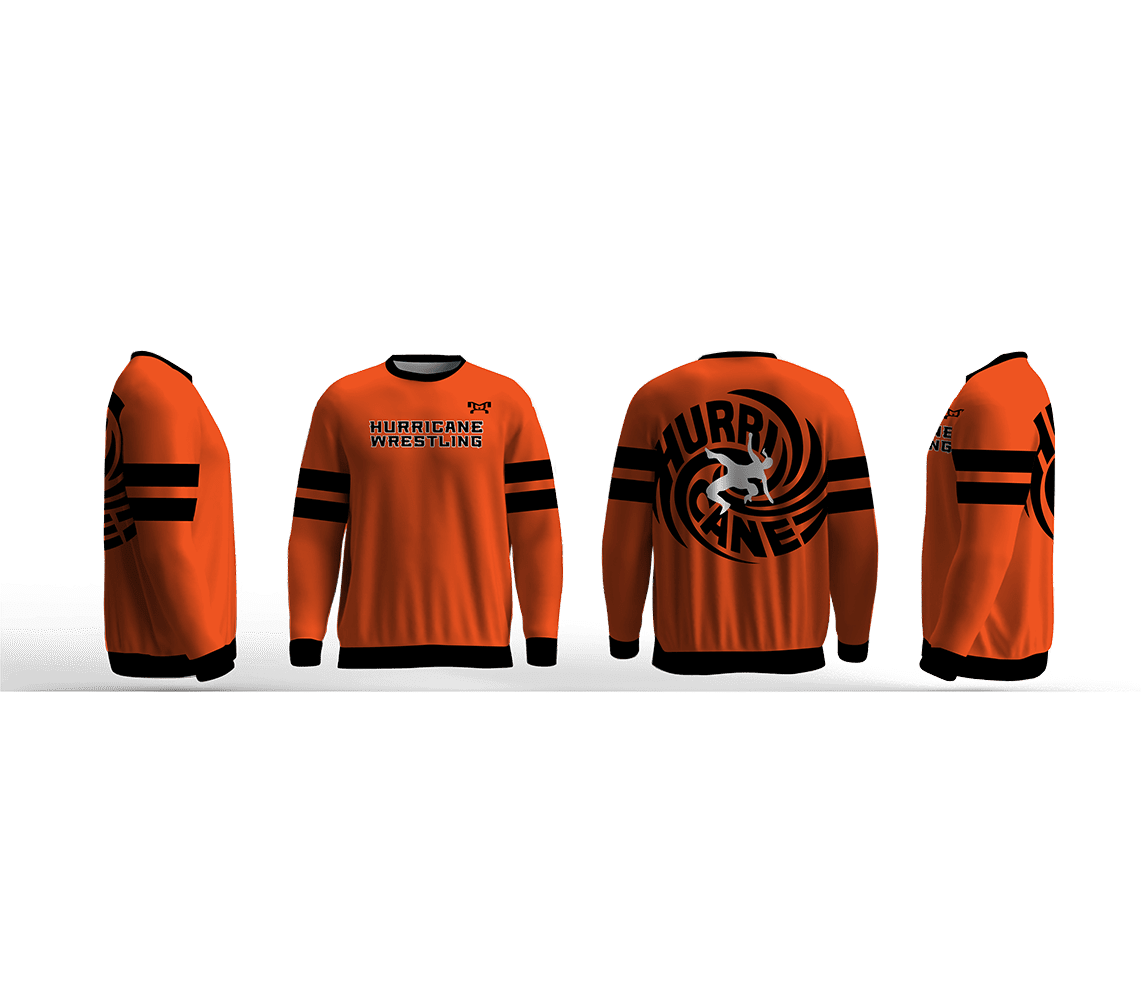 Wilmington High School Wrestling Elite Sublimated Crewneck