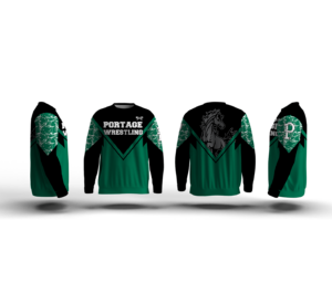 Portage Youth Wrestling Elite Sublimated Crewneck