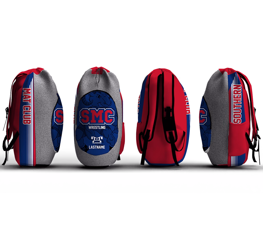Southern Mat Club Sublimated Custom Gear Bag