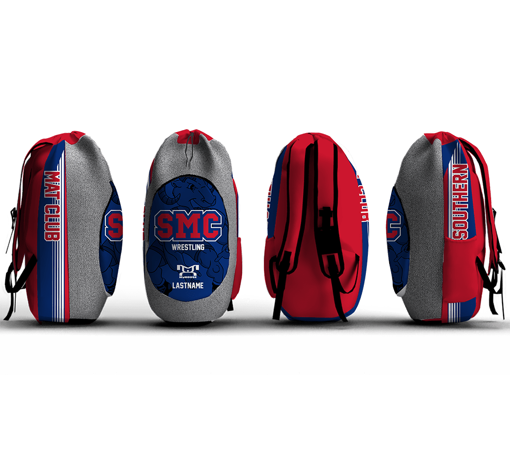 Southern Mat Club Sublimated Custom Gear Bag
