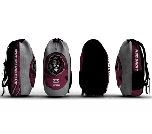 The Lions Den Wrestling Club Sublimated Rival Gear Bag