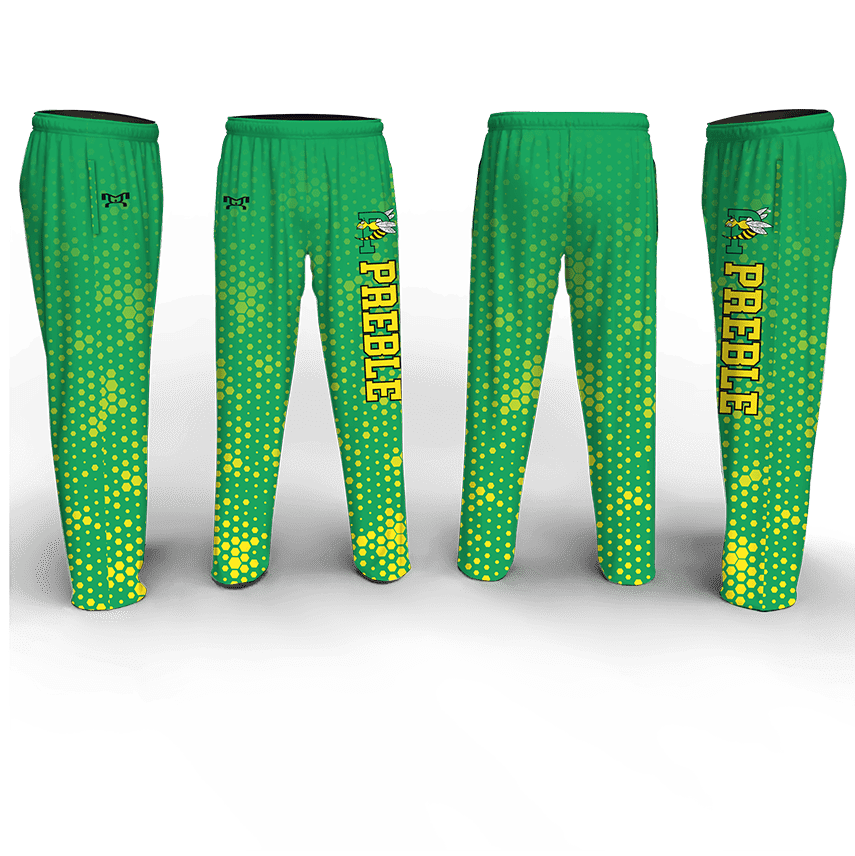 Green Bay Preble Poly Fleece Pajama Pants