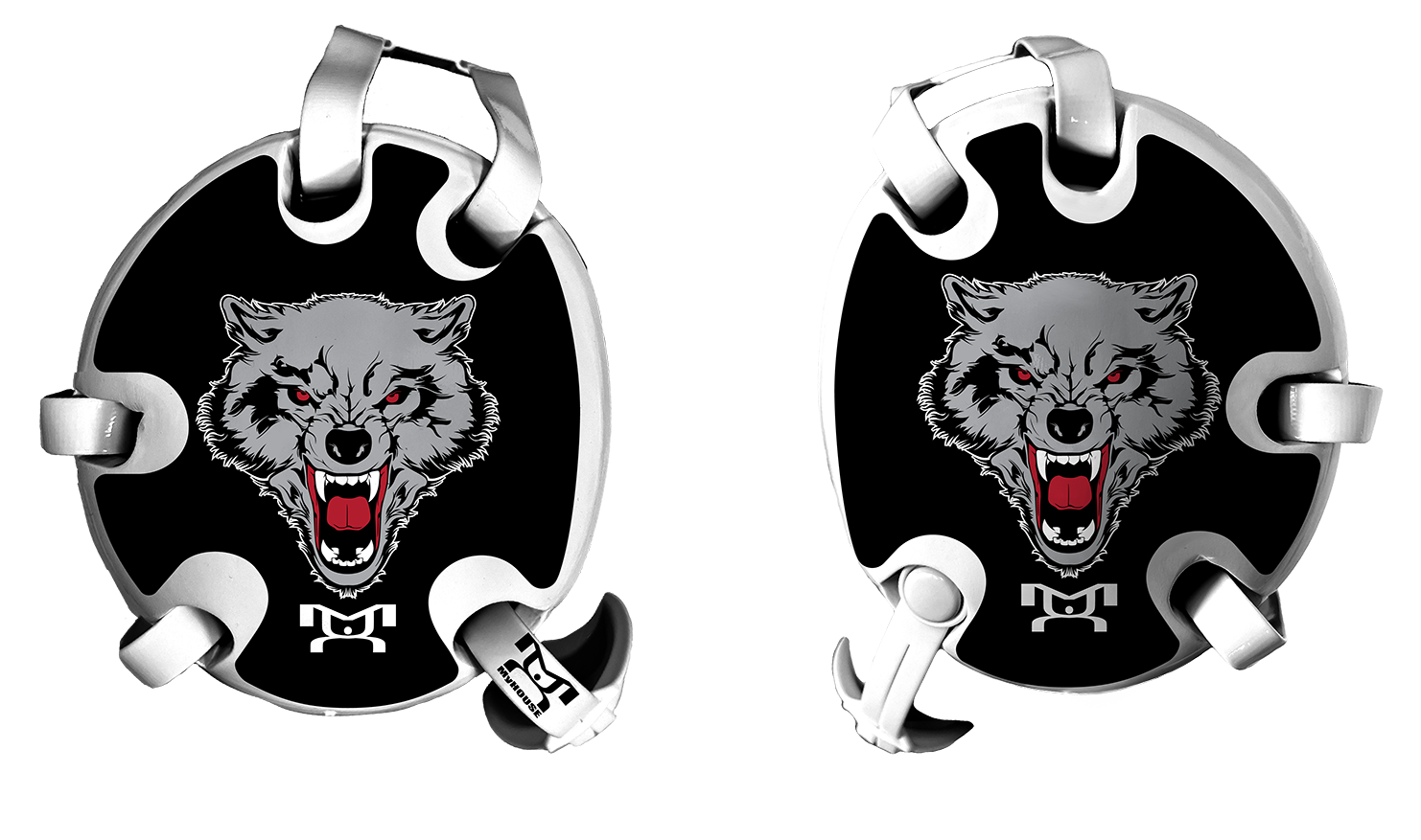 Windham Wolfpack Black Head Gear Decal