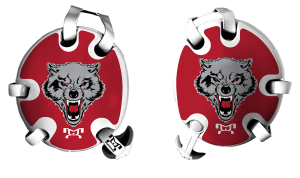 Windham Wolfpack Red Head Gear Decal