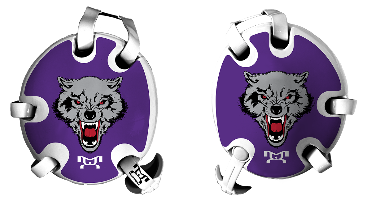 Windham Wolfpack Purple Head Gear Decal