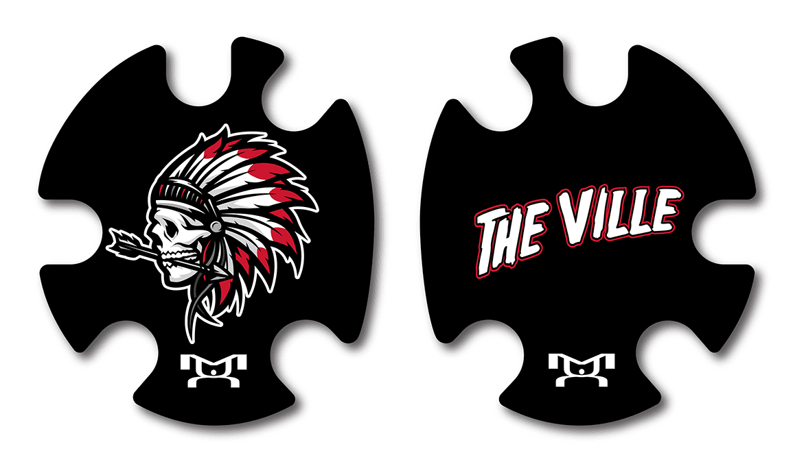 Sissonville JR Wrestling Head Gear Decal