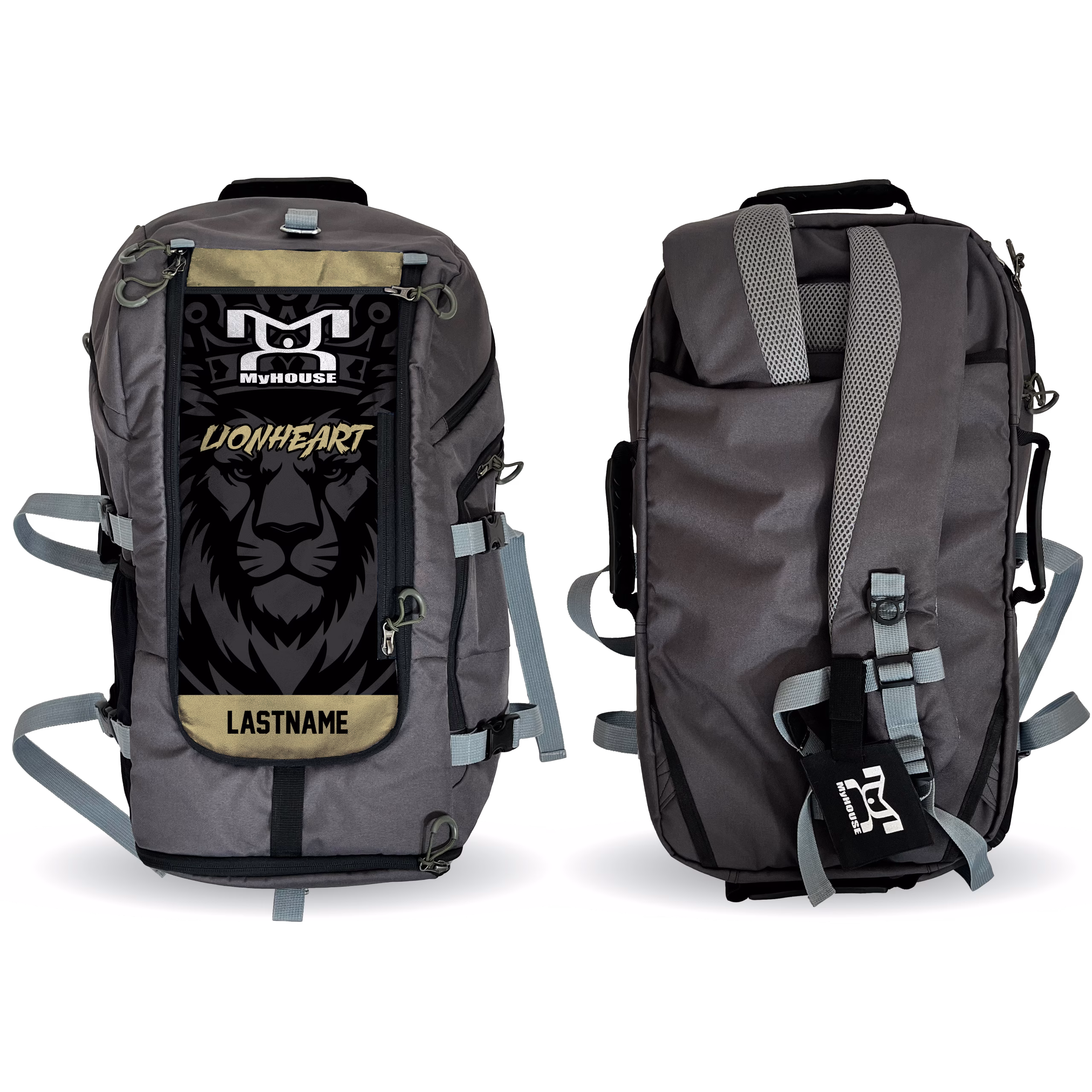 Lionheart Wrestling Club Hybrid Gear Bag (THIS WILL SHIP IN 6-8 WEEKS)