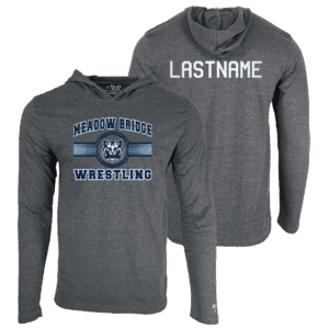 Meadow Bridge HS Custom Heat Press Long Sleeve Hoodie T-Shirt