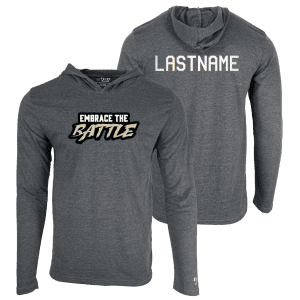 Lionheart Wrestling Club Custom Heat Press Long Sleeve Hoodie T-Shirt