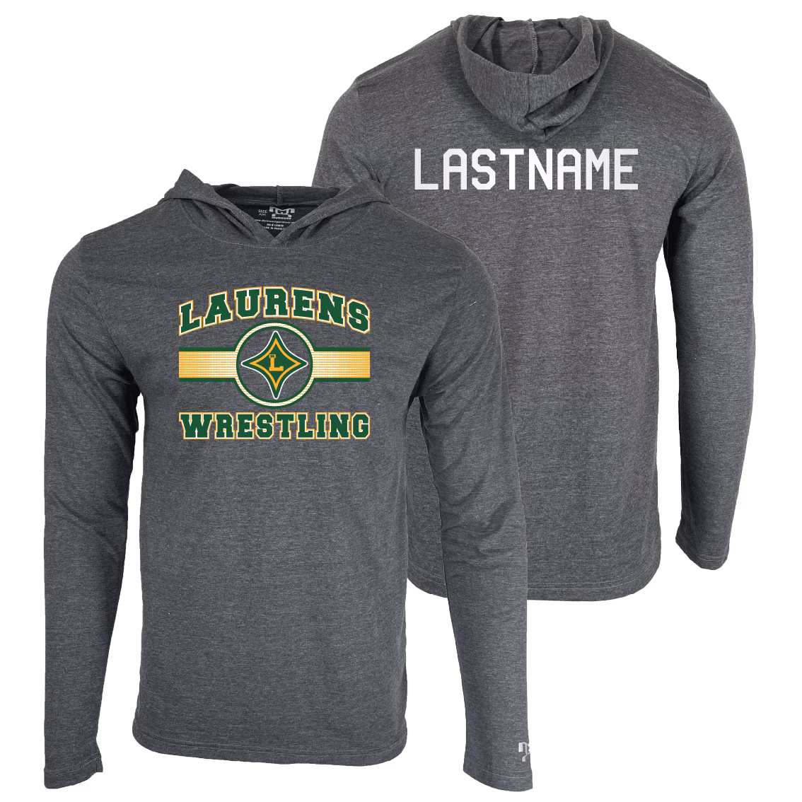 Laurens High School Custom Heat Press Long Sleeve Hoodie T-Shirt 2026