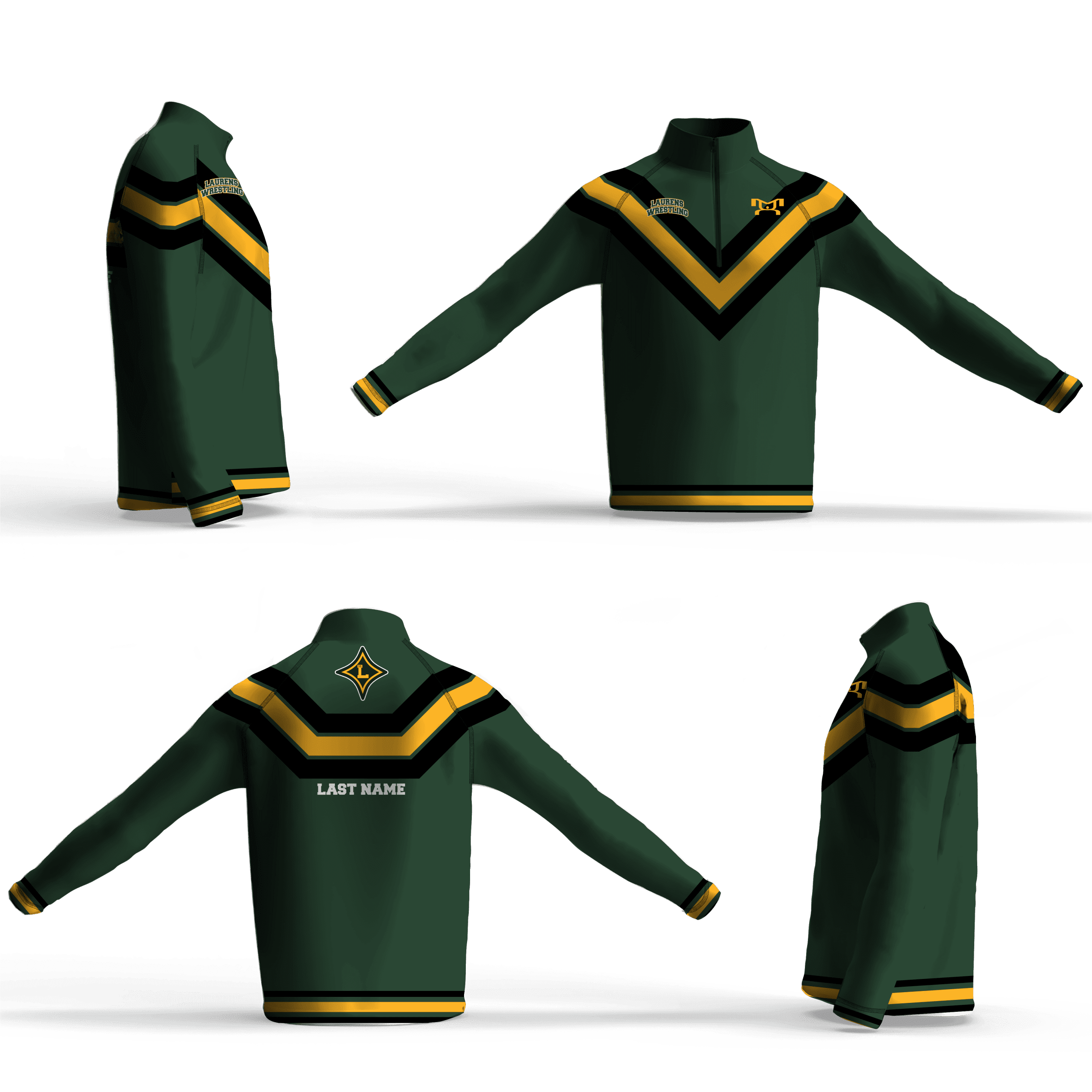 Laurens High School Intrepid Quarter Zip