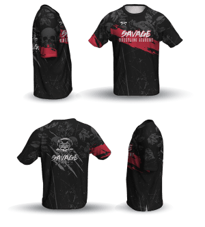 Savage Wrestling Club Loose Short Sleeve Dri-Fit