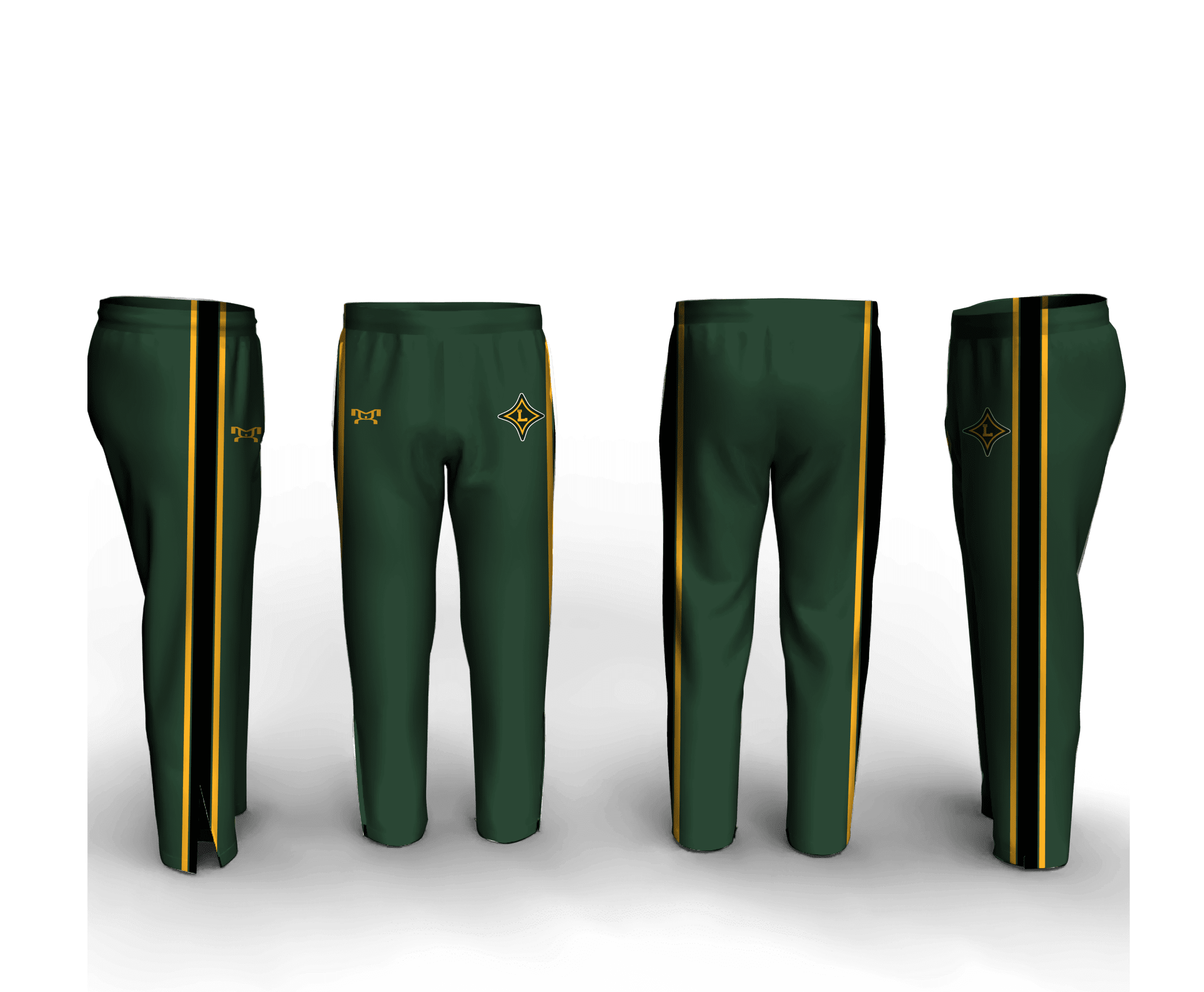 Laurens High School Intrepid Tapered Pant (Zipper Bottom)
