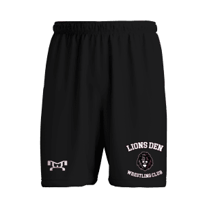 The Lions Den Wrestling Club Mesh Short