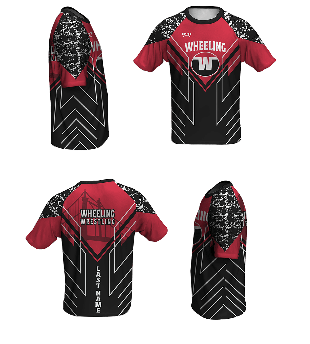 Greater Wheeling Wrestling Club Loose Short Sleeve Dri-Fit