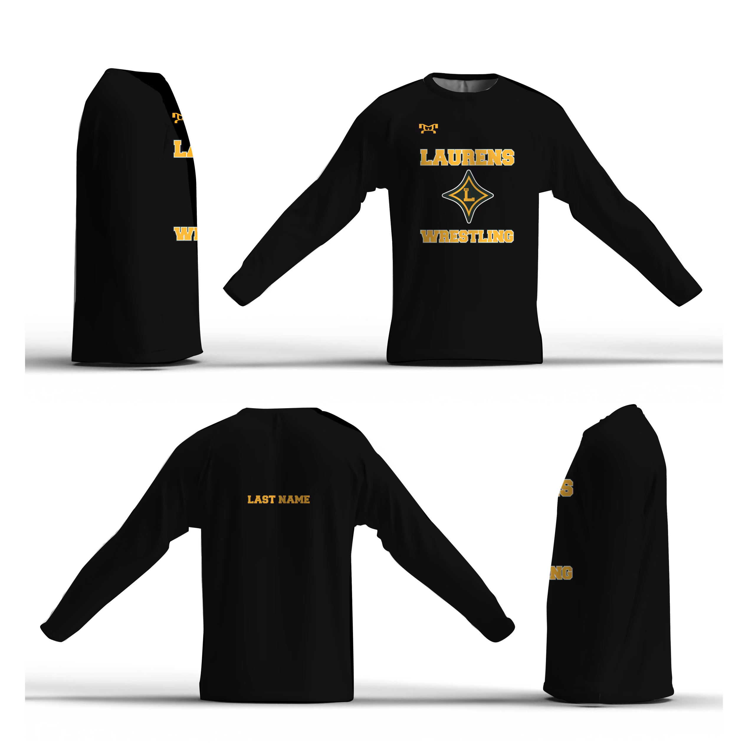 Laurens High School Loose Long Sleeve Dri-Fit