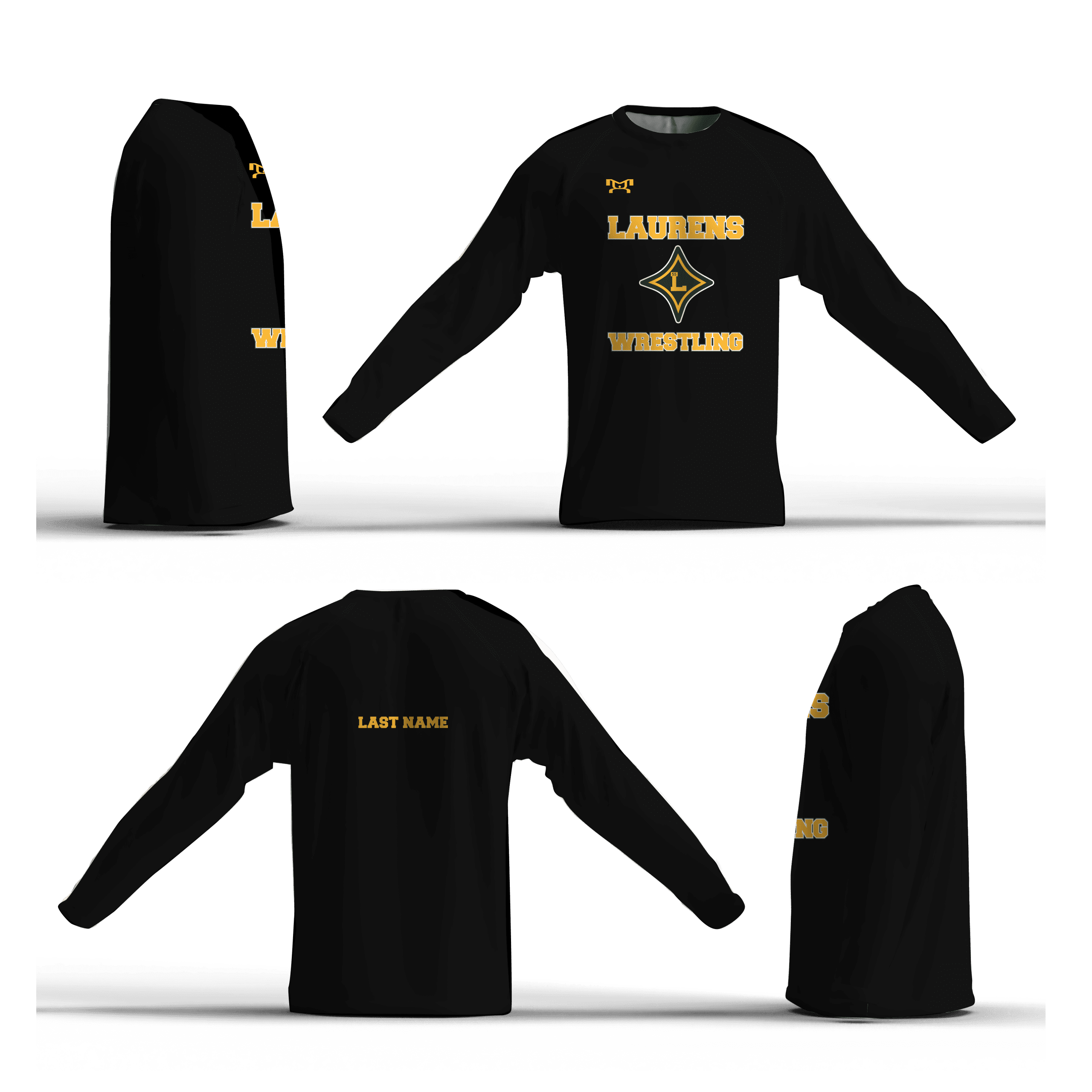 Laurens High School Loose Long Sleeve Dri-Fit