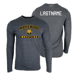 Maplewood Junior Wrestling Custom Heat Press Long Sleeve T-Shirt