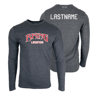 RISING LEGENDS WC Custom Heat Press Long Sleeve T-Shirt