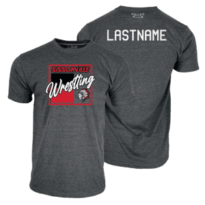 Sissonville JR Wrestling Custom Heat Press Short Sleeve T-Shirt