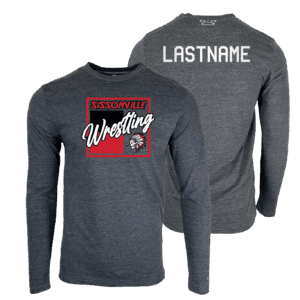 Sissonville JR Wrestling Custom Heat Press Long Sleeve T-Shirt