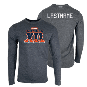 PJW Area XII Custom Heat Press Long Sleeve T-Shirt