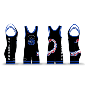 Scorpion Wrestling Club Black Men's Singlet 2025