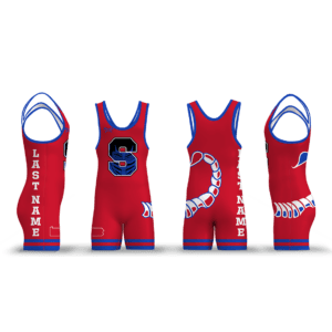 Scorpion Wrestling Club Red Men's Singlet 2025