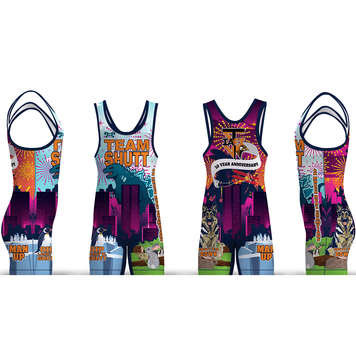 Team Shutt Men's Singlet