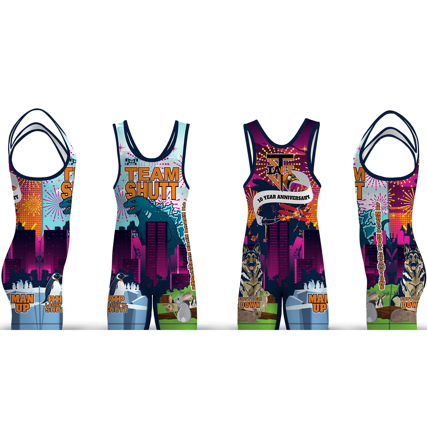 Team Shutt Men's Singlet