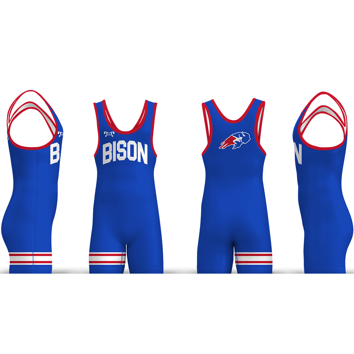 Bison WC PA 16441 Men's Singlet