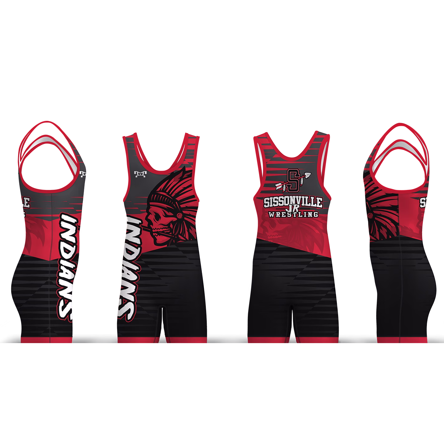 Sissonville JR Wrestling Men's Singlet