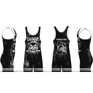 Savage Wrestling Club Graffiti Men's Singlet