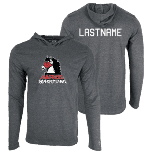 Morrisville HS NY 13406 Custom Heat Press Long Sleeve Hoodie T-Shirt