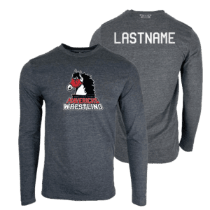 Morrisville HS NY 13406 Custom Heat Press Long Sleeve T-Shirt