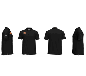 Northampton HS Girls Black Men's Custom Polo