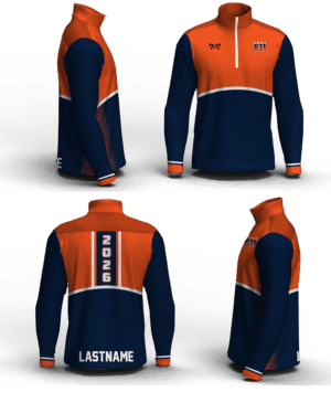 PJW Area XII Men's Mid-Weight Custom Quarter Zip