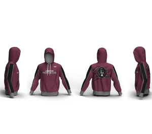 The Lions Den Wrestling Club Custom Unisex Sublimated Hoodie